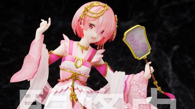 Re:Zero: Ram inspira una hermosa figura a escala con un elegante atuendo
