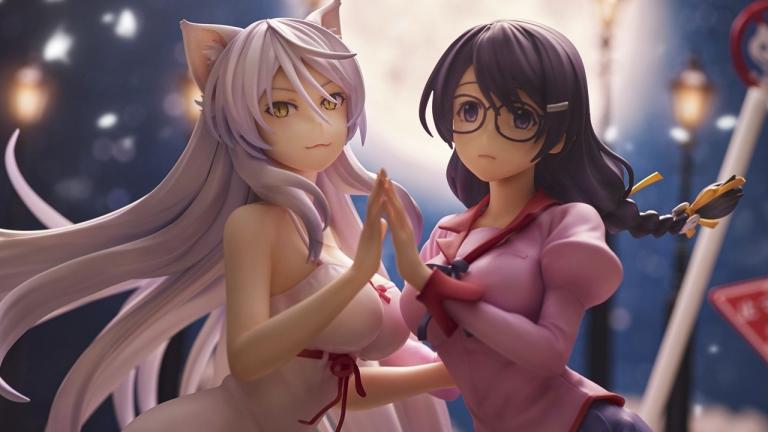 Monogatari Series: Tsubasa Hanekawa inspira una hermosa figura