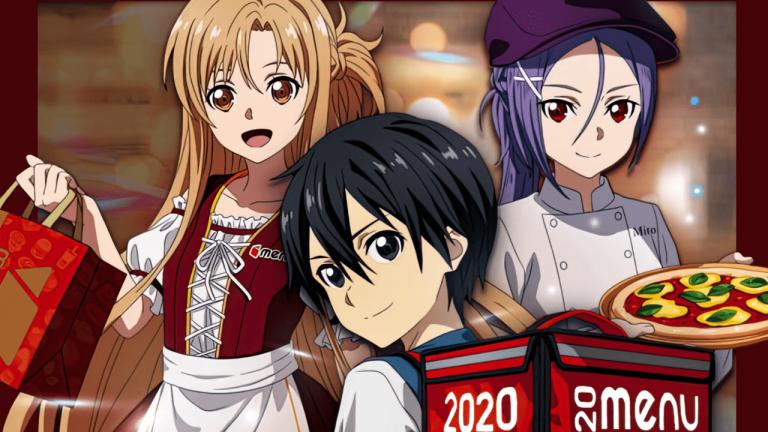 Sword Art Online: Progressive anuncia una colaboración con un servicio de entregas