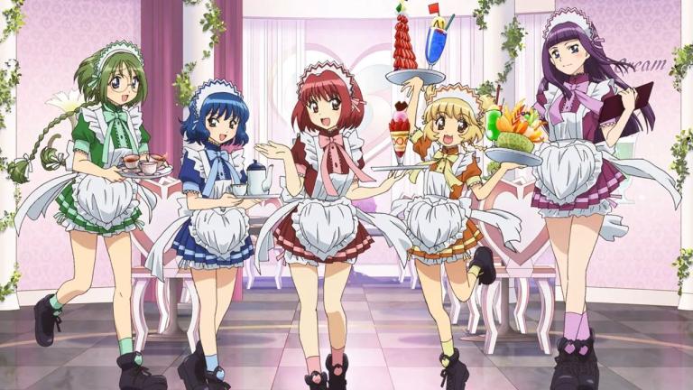 Las chicas de Tokyo Mew Mew New visten atuendos de maid en un nuevo visual