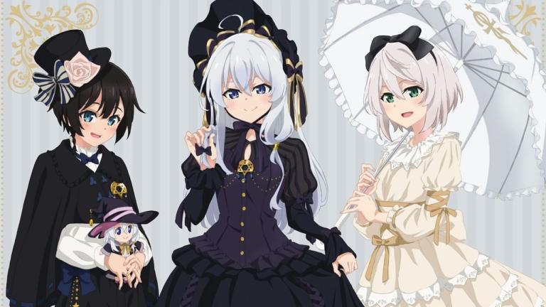 Majo no Tabitabi: Las chicas visten elegantes atuendos para una colaboración