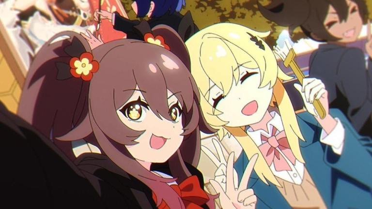 Los personajes de Genshin Impact asisten a la escuela en un video especial