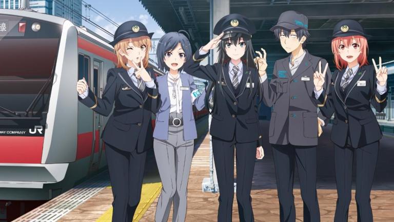 Oregairu anuncia una colaboración con una compañía de trenes