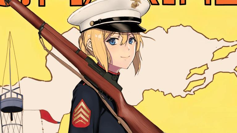Los Marines de Estados Unidos usan a una chica de anime en su publicidad