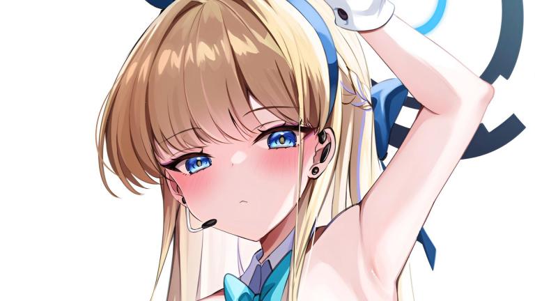 Blue Archive censuró un sensual traje de conejita