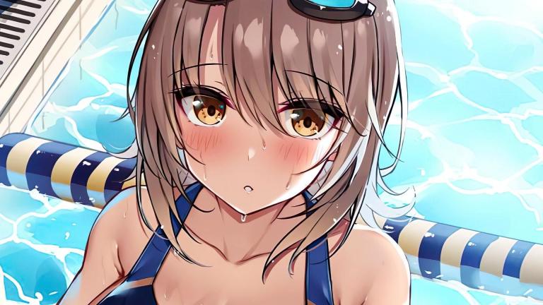 Los icónicos trajes de baño escolares también se van del anime