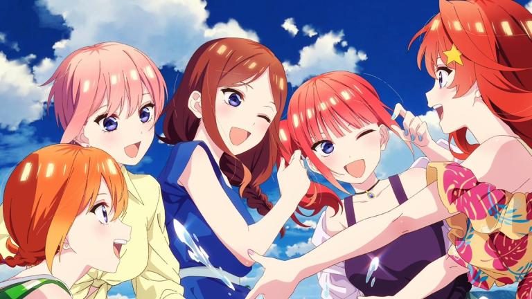 El anime Gotoubun no Hanayome regresará este mes
