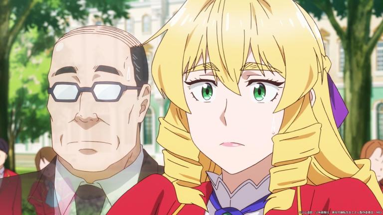 Un viejo se vuelve waifu en From Bureaucrat to Villainess