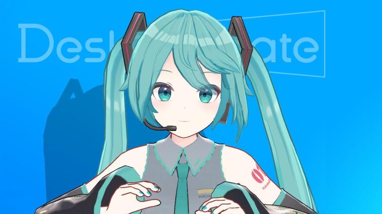 Desktop Mate: Conoce la tendencia de tener una waifu en tu pantalla