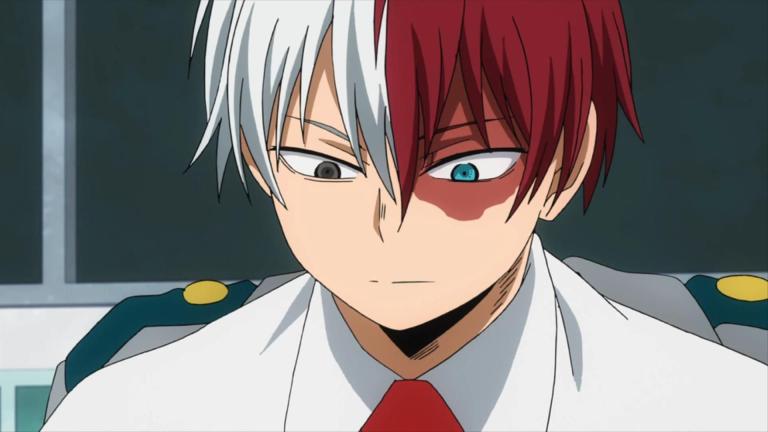 Shoto Todoroki es viral por una adorable niña