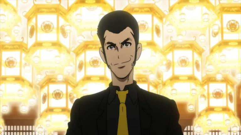 Lupin III celebra su nueva película con una figura de oro puro