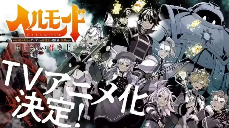Hell Mode: anime llegará en enero de 2026 con elenco principal revelado