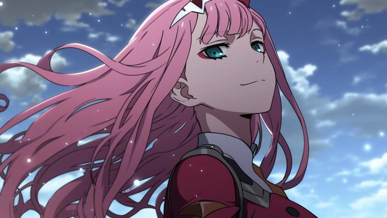 Zero Two aplasta a todos como la reina del cabello rosa en el anime