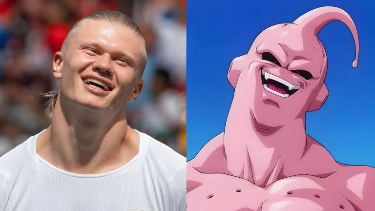 Erling Haaland reacciona a sus comparaciones con Majin Buu en el mundial