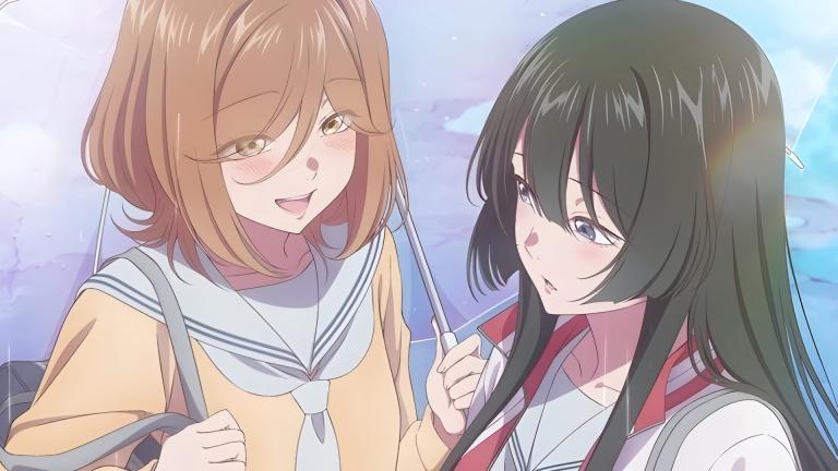 El yuri The Moon on a Rainy Night revela primer tráiler y su elenco de voces